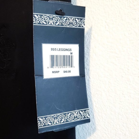 NEW Beverly Hills Polo Club Women's Leggings Full Length [Black/M] - Picture 6 of 10